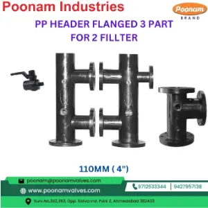 Header Assembly Flange End 4 inch